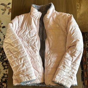 The North Face Pink Puffer Jacket